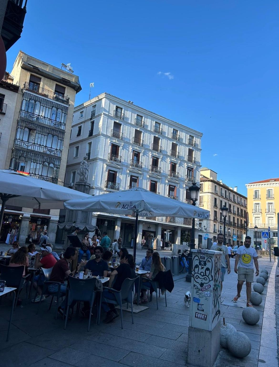 Room In Plaza Mayor Madrid Eksteriør billede